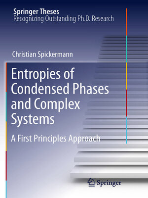 cover image of Entropies of Condensed Phases and Complex Systems